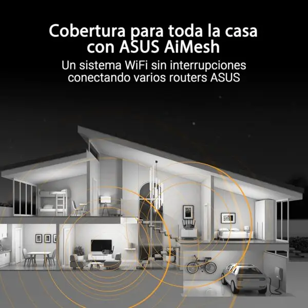 Router ASUS TUF Gaming BE6500 WIFI 7 - Image 9